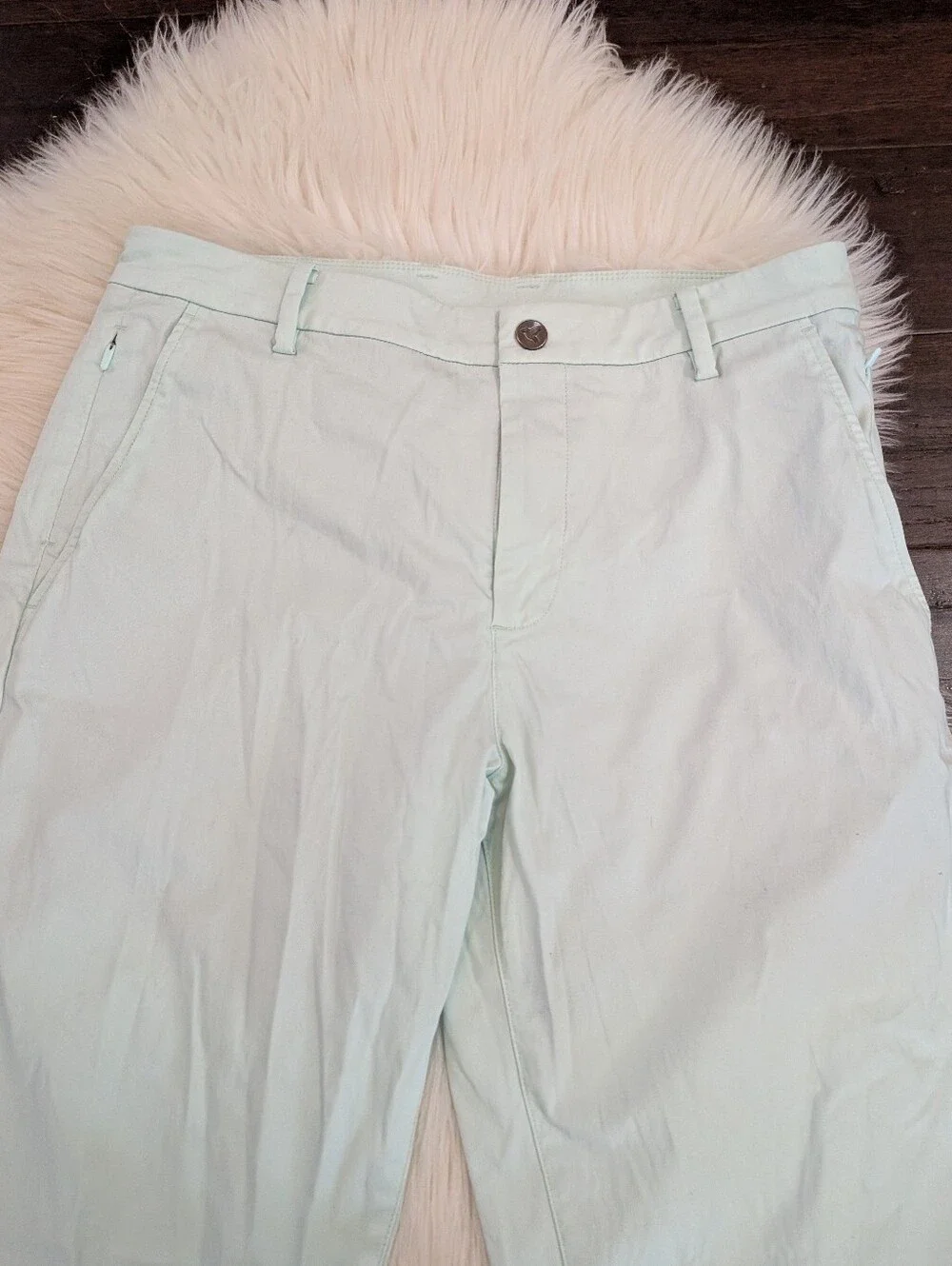Birddogs Mint Green Golf Athletic Stretch Chinos Pants 32x30